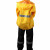 毛巾刀 MJD-13 高防水 高透湿 高警示 安全反光分体式 工务雨衣雨裤套装 上黄下蓝 XXL 定制 藏青色 XL