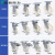 定制脚轮重型4寸寸6寸寸定向万向刹车尼龙万向轮7-6 4寸平顶万向73114-734-26
