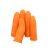 一次性手指套防护耐磨加厚防滑劳保护甲手指头套保护指甲套防水 橙色10只 M