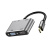 typec转hdmi扩拓展坞usb适用macbook笔记本ipad华为电脑手机雷电4 【10合1】USB3.0*3+PD+HDMJ 0.15m