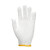 舜选劳保手套 防滑耐磨涤纶线手套 装卸打包防护涤纶白手套SG600-D10 12副/包