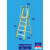 装修玻璃纤维登高工程折叠铝合金扶手围栏电工绝缘阁楼平台梯 GAE-05玻璃纤维平台梯（含网，轮，踢脚板）