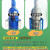 气瓶固定架固定加厚支架氧气乙炔倾倒安全装置放置钢瓶架子40 40L瓶口直径24cm 单瓶蓝色