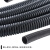 海斯迪克 PE塑料波纹管 电线电缆保护套 聚乙耐磨穿线软管 AD28.5（50米/卷）HKCX-128