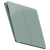 德力西（DELIXI）二开多控 DE898御彩系列晚松绿开关面板墙壁暗装超薄玻璃磨砂86型定制