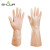 尚和手套（SHOWA）清洁手套 防水耐磨加长款手套 厨房保暖清洁手套 丝滑款 L 35cm 710251