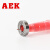 美国AEK/艾翌克 604-ZZ 微型深沟球轴承 钢盖密封 【4*12*4】