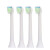 驱行者适配电动牙刷头替换HX6760，6769，6871，6920，6930，6962，3250，HX6064 标准型牙龈刷头白色(6只装)