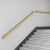 适用于楼梯扶手钢管老人防滑栏杆扶梯室内靠墙幼儿园走廊极简加厚 长160CM两个固定