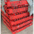 宇檬哲钢结构安全绳支架 钢结构安全绳立杆 钢结构防坠落立杆 安全立杆 红色一米单道