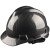 驭舵挡箭牌定制logo黑色安全帽工地国标ABS头盔碳纤维花纹帽领导监理 亮黄色圆盔