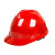 男abs施工国标领导建筑工程加厚劳保定制印字透气头盔 国标加厚玻璃钢【按钮款】红色