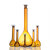 璃容量瓶塑料塞A级10/25/50/100/250/500/1000ml棕色白量瓶 25ml 透明 PP塞
