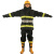 14款消防战斗服消防服装5件套消防器材 14款消防服光衣裤(3C认证)