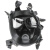 普达面罩防护面具放毒生化部队防毒气防尘化工活性炭工业口罩油漆喷漆 4003全面罩+7号金属小罐