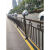 马路隔离市政护栏城市文化道路护栏停车场围栏机动车道分流隔离栏 乳白色