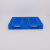 单面塑料托盘 塑胶网格型托盘塑料栈板叉车塑胶垫板地拍 1100*1100*150毫米 蓝色