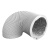 加厚PVC伸缩复合铝箔软管排风管新风浴霸换气扇排气管110 160 内直径180mm*6米有现货 收藏送