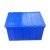 鹏威加厚塑料周转箱中号 零件物料盒 收纳整理配件箱 胶筐长方形盒子 中号带盖595X490X350mm