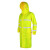 江波（JIANGBO） 保安巡逻风衣式雨衣 荧光黄站岗职业制式雨衣（荧光黄连体风衣款） M-165 