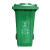 户外垃圾桶大号容量工业分类厨余室外带盖商用大型环卫箱干湿挂车 120L加厚蓝色 可回收物