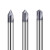 硬质合金钨钢涂层倒角刀铝钢用3刃30度45/B060度90度120度倒角铣 D5*50*90度