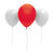 实验室气球10寸2.3克本白色加厚红色黑色 100只 集气球气体采样球 绿色