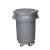 适用塑料桶圆形厨房工业环卫物业大容量加厚特 120L不带底座垃圾袋50个特