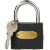 沸耐笙 FNS-33647 灰色铁仿铜挂锁防盗防撬锁 通开一锁一钥匙25MM 1把