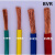 定制国标单芯多股软铜芯电线BVR 50 70 95 120 150平方工程软电线 BVR50平方黄色(1米)
