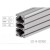 爱帛哆（AIBODUO）8槽80160铝合金型材 80x160工业欧标重型框架铝材厂家 现货 SD-8-80160L 槽宽8.2