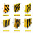 水泥防撞墩 交通市政工程高速公路路障施工隔离防护墩 黑黄红白修 42mm直径连接杆2米长/条