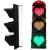 200型爱心红绿灯信号灯支持各种图形文字场景装饰和表白与店 爱心一个个循环亮含杆子 60粗加厚