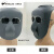 LISM电焊面罩焊工眼镜防护头戴式氩弧焊烧焊护脸防烤面具焊帽 黑镜五个送一个绑带(不含面具)