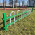 花坛草坪护栏栅栏锌钢园林绿化隔离栏菜园篱笆围栏铁艺栏杆 组装纯白色-高0.6m*长3.05m【一米价格】
