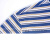 SEVENMODERN柒牌品牌含桑蚕丝短袖T恤男中年爸爸装夏季半截袖条纹衫翻领衣服 蓝色条纹 190/104A