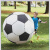 楷越充气大足球气模户外草地沙滩球幼儿园儿童玩具亲子互动拍拍弹力球 直径100CM(充气后)