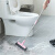 扫地刮水神器地板刮水器浴室地面拖把吸水地刮扫头发魔术扫把 白色+红色