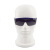定制UV防护眼镜3653强光UV固化灯光固机汞灯护目镜议价 蓝架灰片+眼镜袋