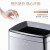 定制垃圾桶不锈钢方形无盖直投客厅厨房卫生间12L商用40升大容量 40L 砂银钢