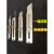 杨笙福9-18-25mm全304不锈钢美工刀架刀柄重型全钢金属工业级壁纸 H25尖角 螺丝一套+刀片+绳