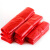 卫洋WYS-1006 红色小号手提垃圾袋 酒店超市打包袋背心垃圾袋收纳袋 40x64cm 100个