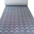 七彩阁 防滑满铺地垫商用楼梯走廊整铺条纹地毯 1.5米宽 单位：米 黑灰六角提花（约5毫米）