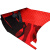 360航空软包脚垫 大全包围镶嵌式隔音个性改装全覆盖专用汽车地垫 中国红+流金岁月提花毯