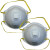 世达（SATA）HF0801 自吸过滤式防颗粒物呼吸器[KN95&FFP2杯形口罩]（2个装） /件 可定制