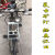 自行车发电装置12v发电机磨电灯骑行前灯摩擦起电山地车夜骑灯手机充电 12v5.5w电机加支架