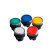施耐德绿色带灯按钮头ZB5AW333C红C343C白1蓝6自复位黄ZB5A-W353C ZB5AW333C 绿色