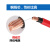 珠江电缆 国标铜芯电线电缆BVV-450/750V-50平方多股硬线 红色（一米价）