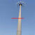 D升降高杆灯中杆灯道路广场港口球场灯大功率路灯防水户外灯ip 20米全白升降式12个200瓦