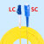光纤跳线SC转LC-FC-ST单模芯光钎线延长线双芯2单芯尾纤3米5米8/1 LC-SC单模单芯电信级 1m